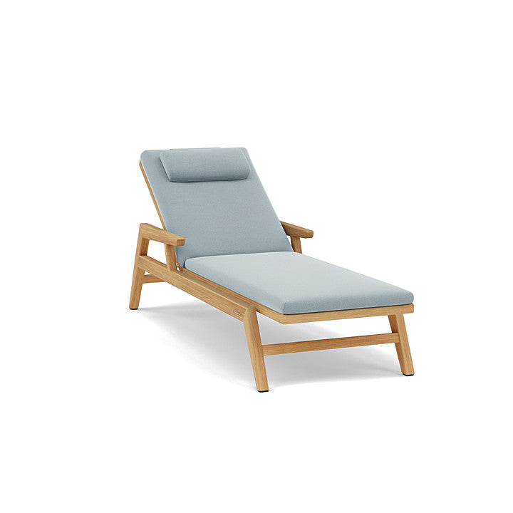 Manutti Sunrise Sun Lounger with armrest