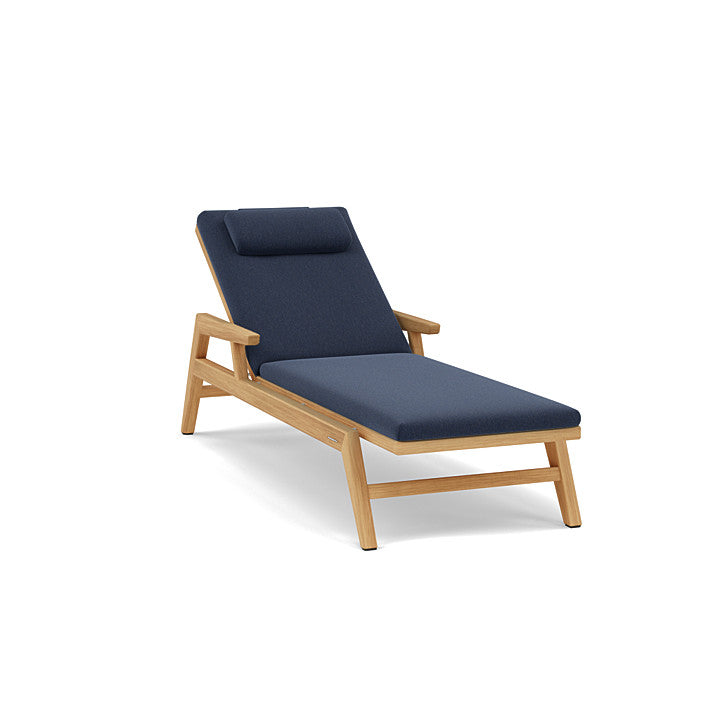 Manutti Sunrise Sun Lounger with armrest