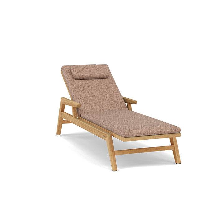 Manutti Sunrise Sun Lounger With Armrest