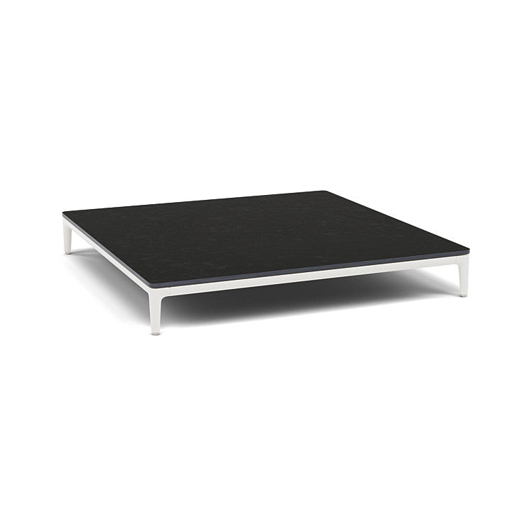 Manutti Zendo Sense Square Coffee Table with 96 cm Width & Depth and 15 cm Height