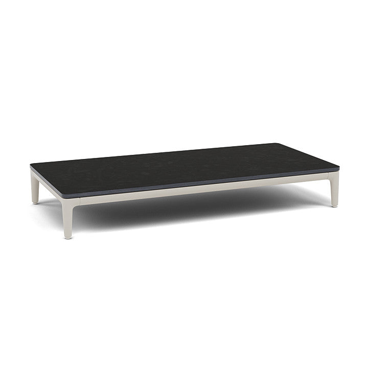 Manutti Zendo Sense Small Rectangular Coffee Table with 96 cm Width, 46 cm Depth & 15 cm Height