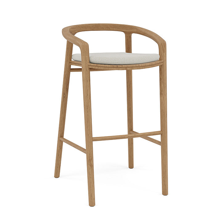 Manutti Solid Barstool With Back