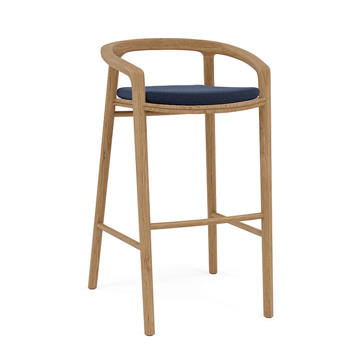 Manutti Solid Barstool With Back