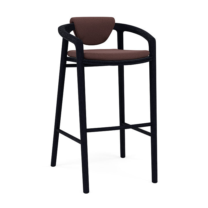 Manutti Solid Barstool With Back