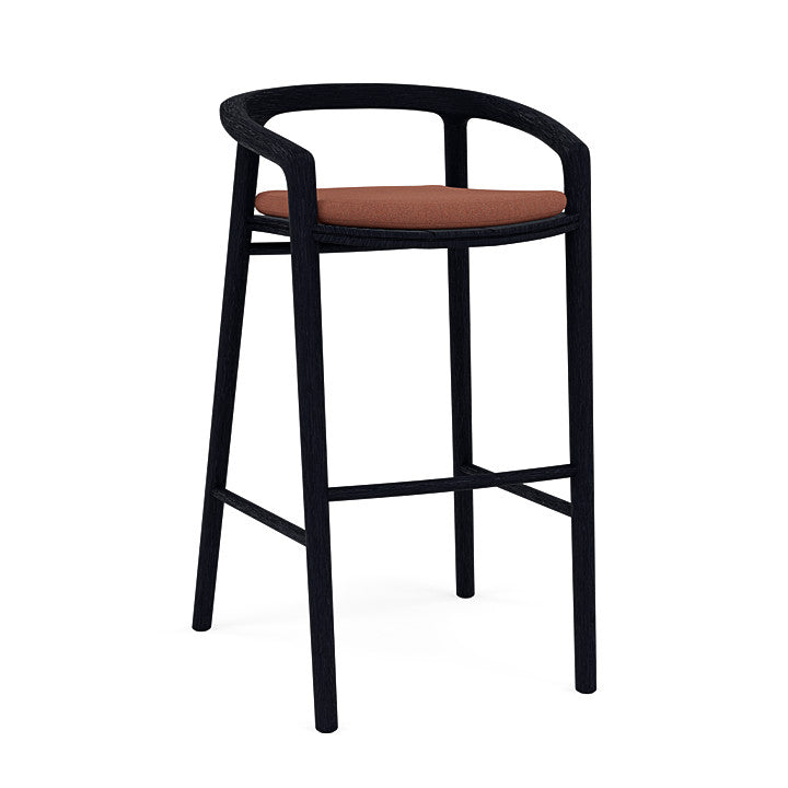 Manutti Solid Barstool With Back