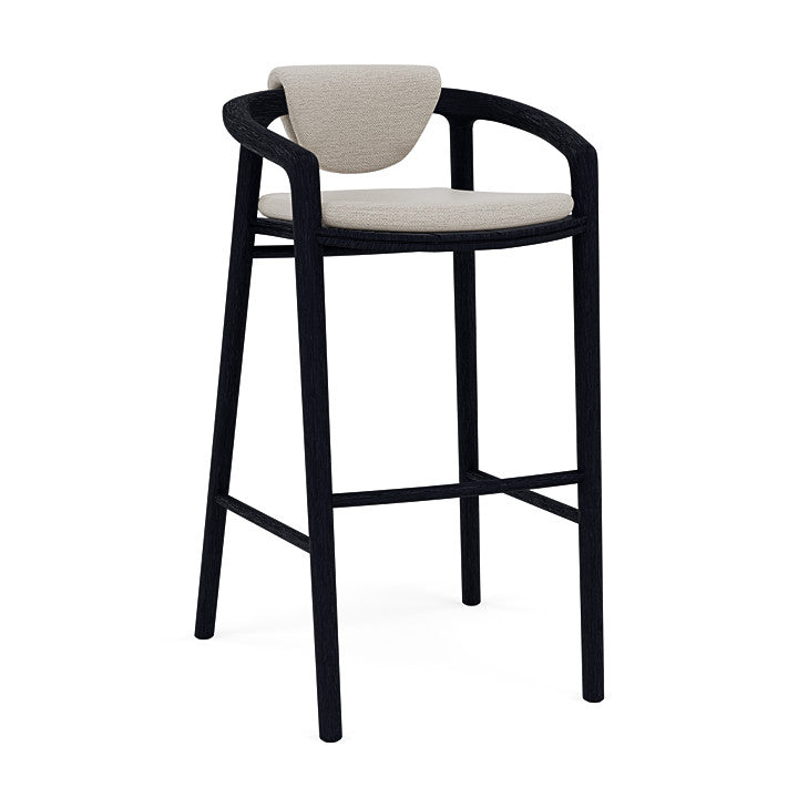 Manutti Solid Barstool With Back