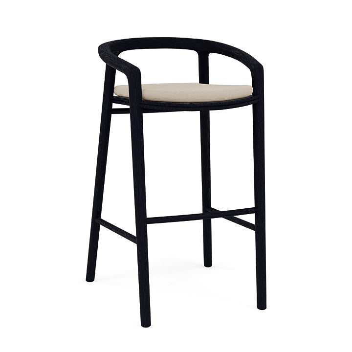 Manutti Solid Barstool With Back