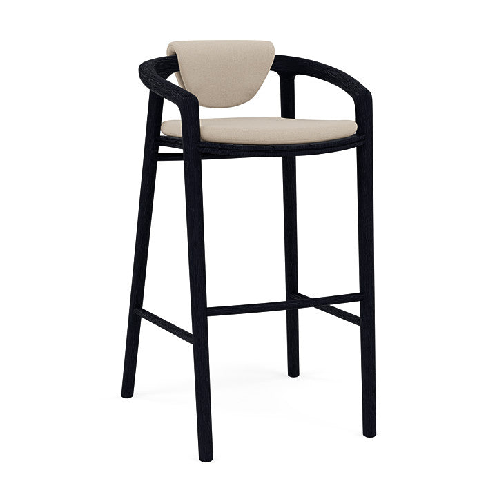 Manutti Solid Barstool With Back