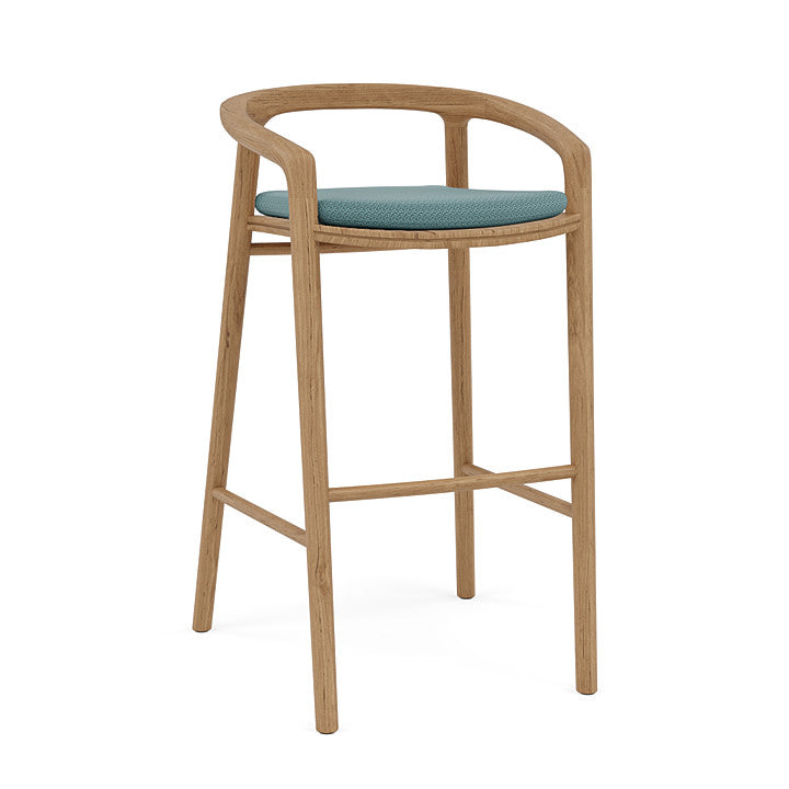 Manutti Solid Barstool With Back
