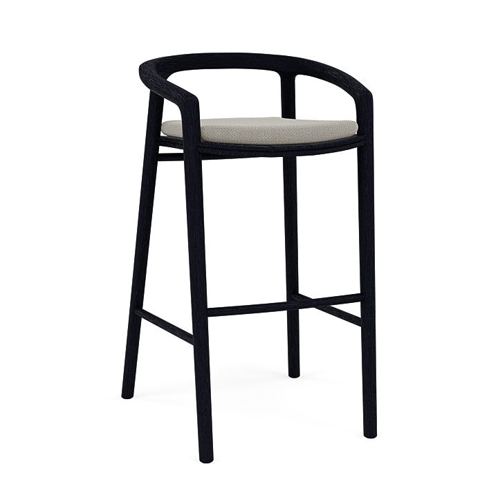Manutti Solid Barstool With Back