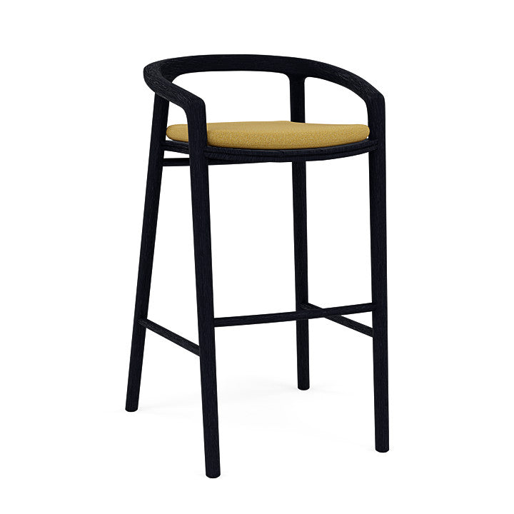 Manutti Solid Barstool With Back