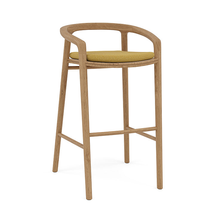 Manutti Solid Barstool With Back