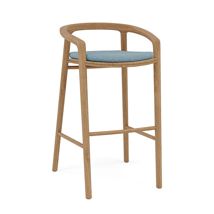 Manutti Solid Barstool With Back