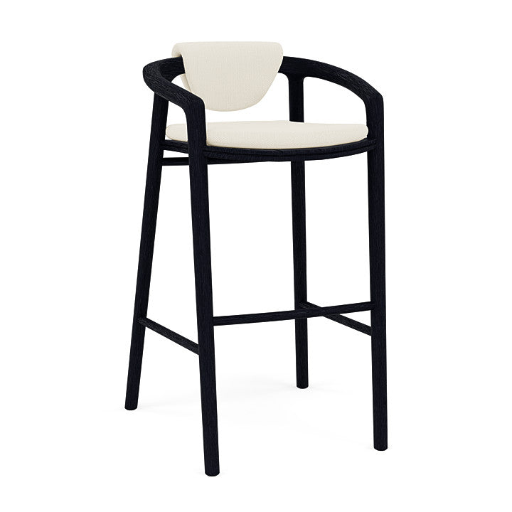Manutti Solid Barstool With Back