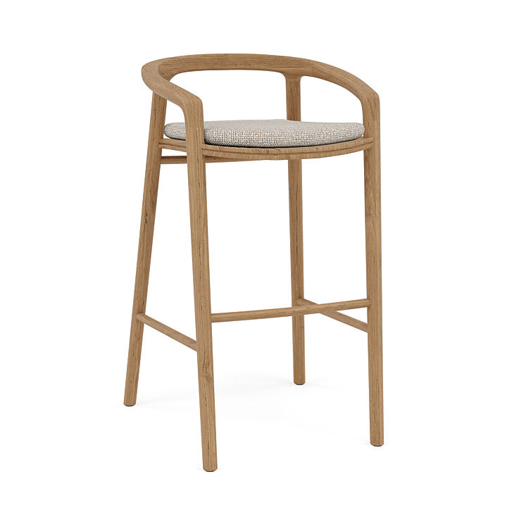 Manutti Solid Barstool With Back