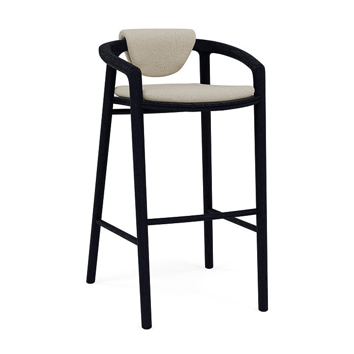 Manutti Solid Barstool With Back