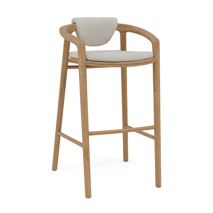 Manutti Solid Barstool With Back