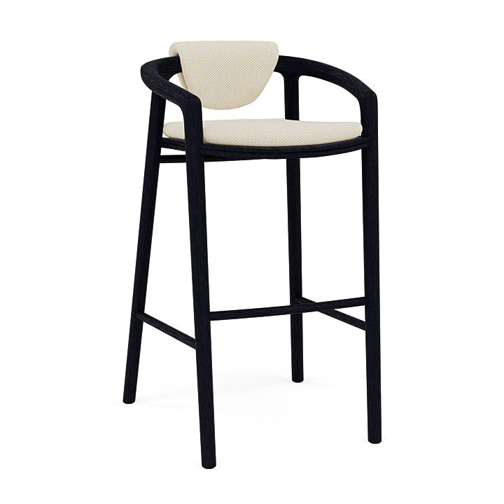 Manutti Solid Barstool With Back