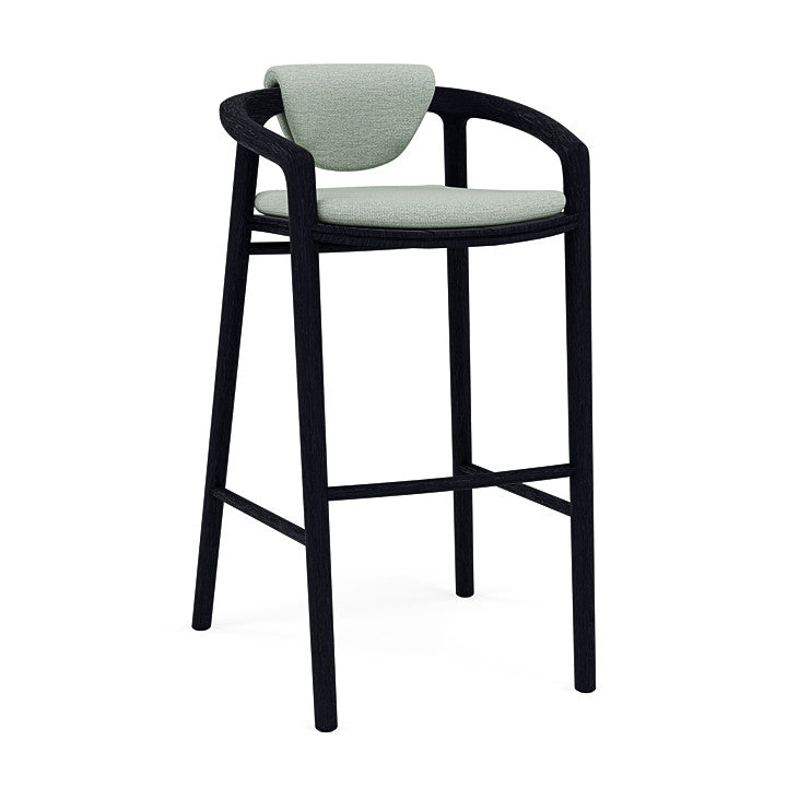 Manutti Solid Barstool With Back