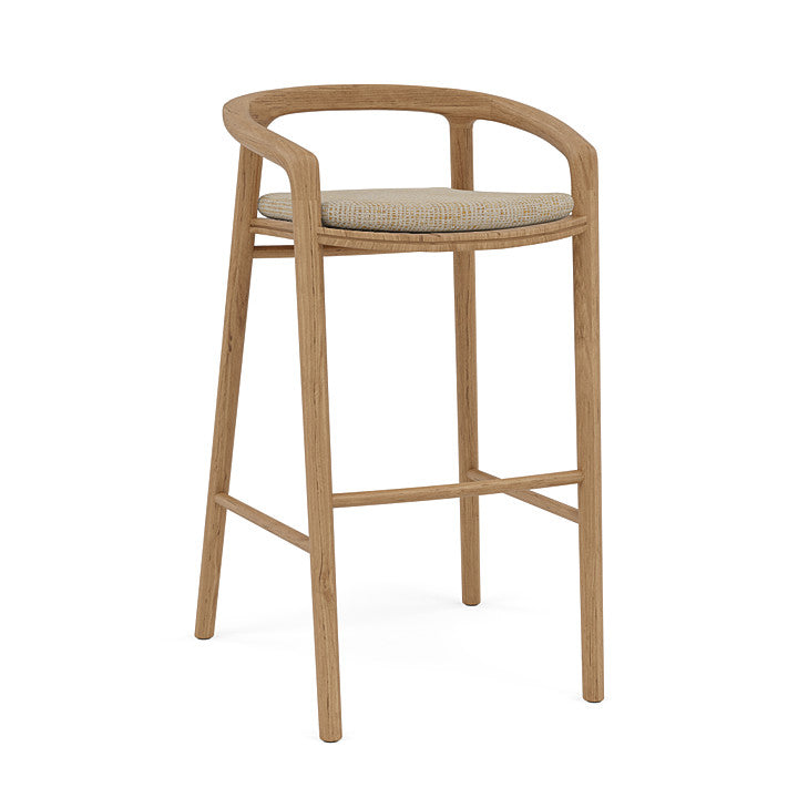 Manutti Solid Barstool With Back