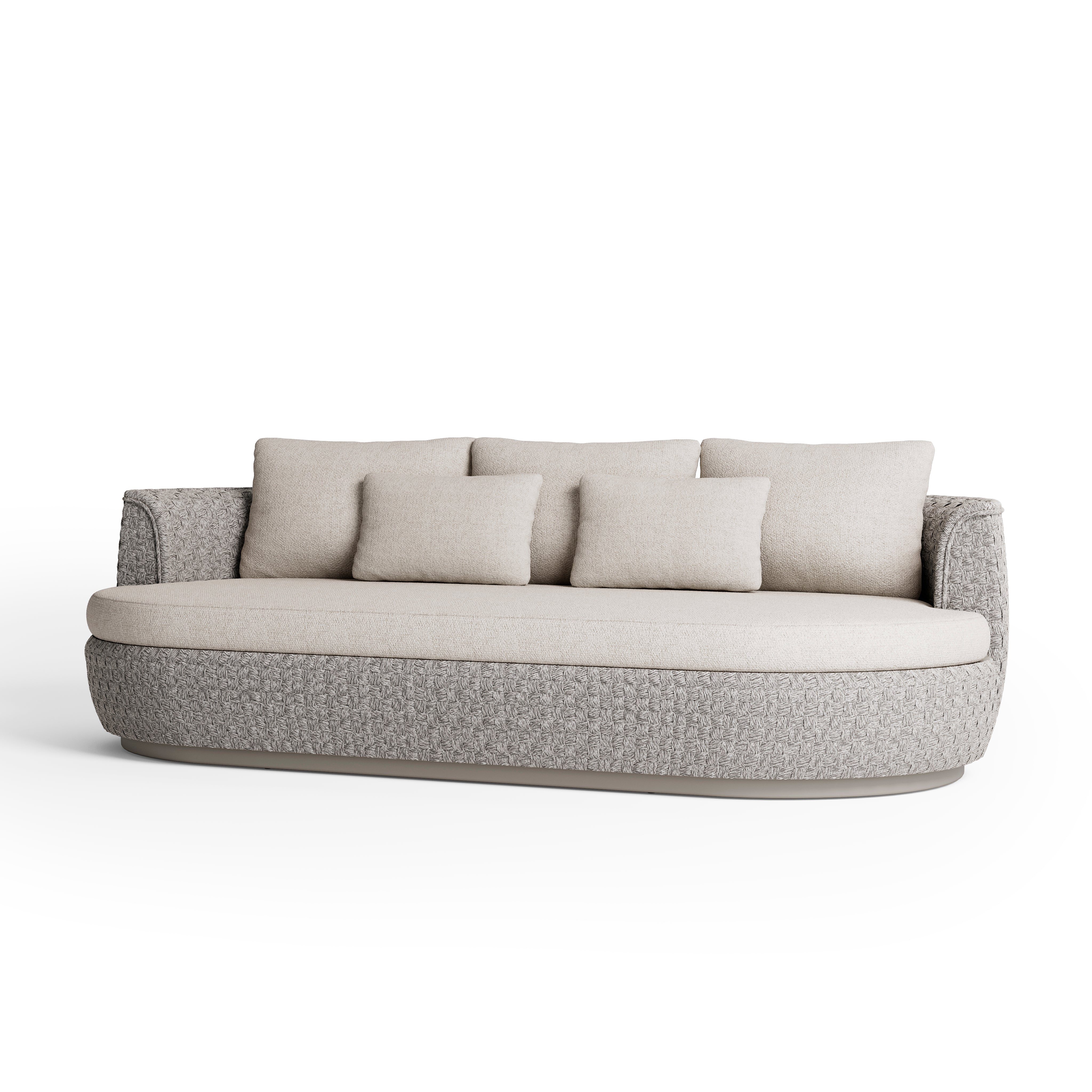 Jardinico Tondo Modular Organic Sofa Island | 2.5S | Left arm