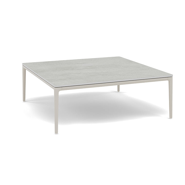 Manutti Zendo Sense Square Coffee Table with 96 cm Width & Depth and 35 cm Height