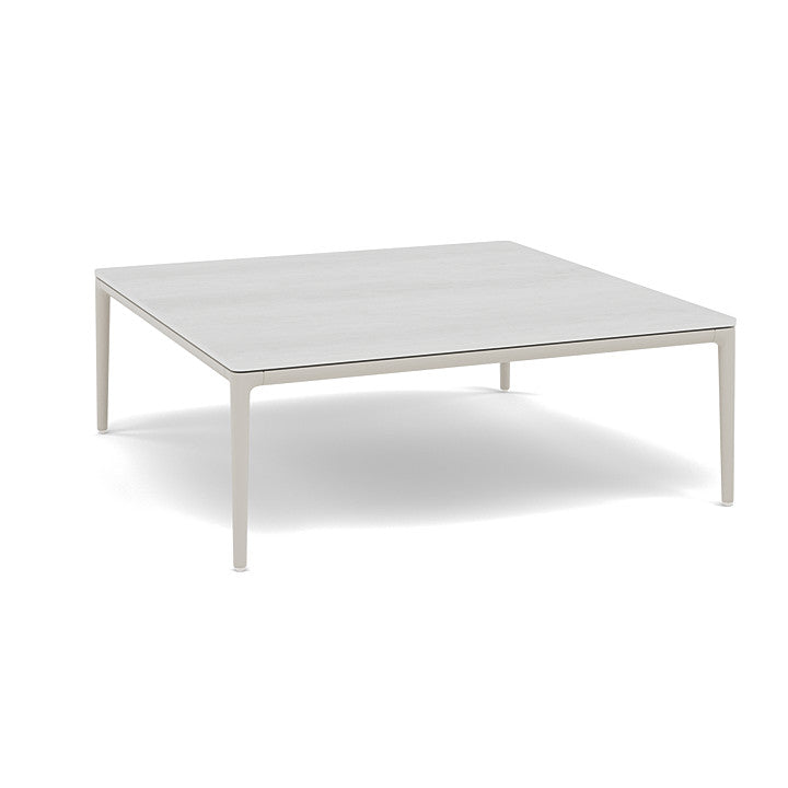 Manutti Zendo Sense Square Coffee Table with 96 cm Width & Depth and 35 cm Height