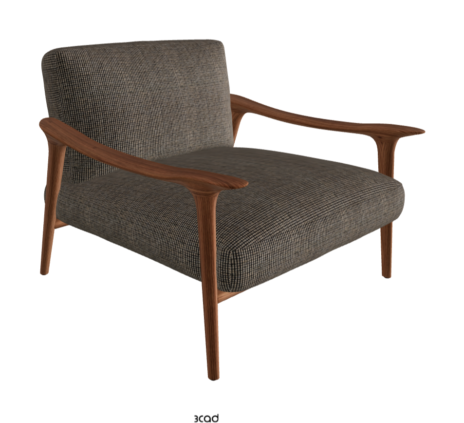 Cattelan Italia Giselle Lounge Armchair – Category F Fabrics