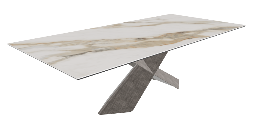 Glossy Borghini Calacatta Brushed Grey..