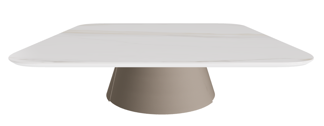 Cattelan Italia ALBERT Keramik S Coffee Table ◻100x100x28h