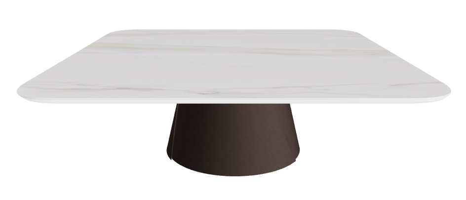 Cattelan Italia ALBERT Keramik S Coffee Table ◻118x118x38h