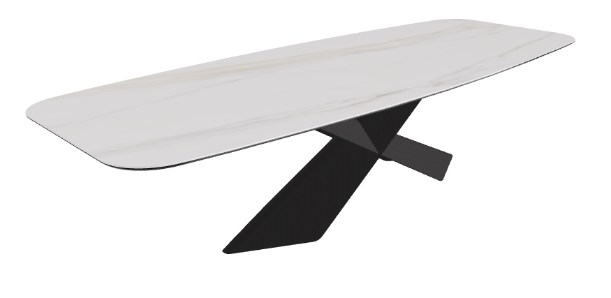 Glossy Golden Calacatta Black Embossed