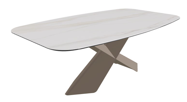 Glossy Golden Calacatta Titanium Embossed