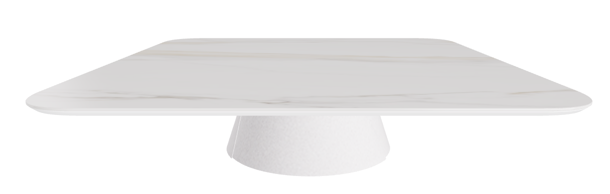 Cattelan Italia ALBERT Keramik S Coffee Table ◻118x118x28h