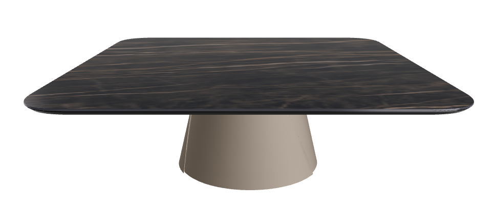 Cattelan Italia ALBERT Keramik S Coffee Table ◻118x118x38h