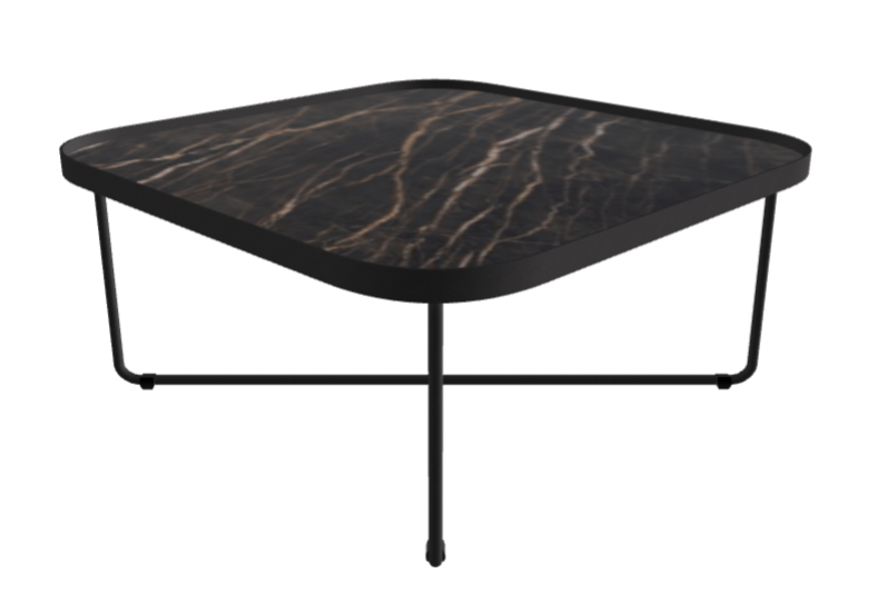 Cattelan Italia Benny Keramik Coffee Table ◻60x60x28h