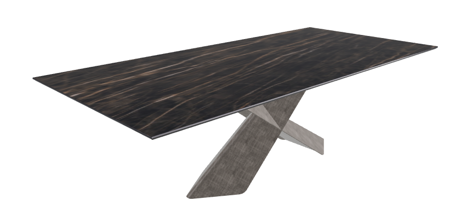 Glossy Portoro Brushed Grey..