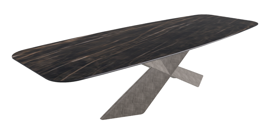 Glossy Portoro Brushed Grey..