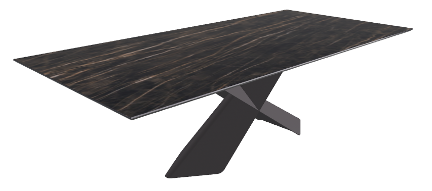 Glossy Portoro Graphite Embossed