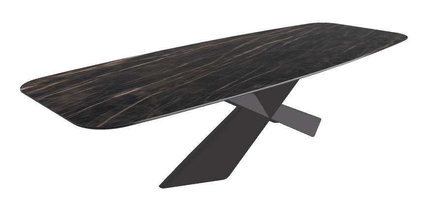 Glossy Portoro Graphite Embossed