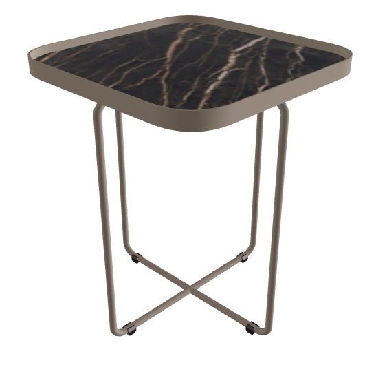 Cattelan Italia Benny Keramik Coffee Table ◻36x36x43h