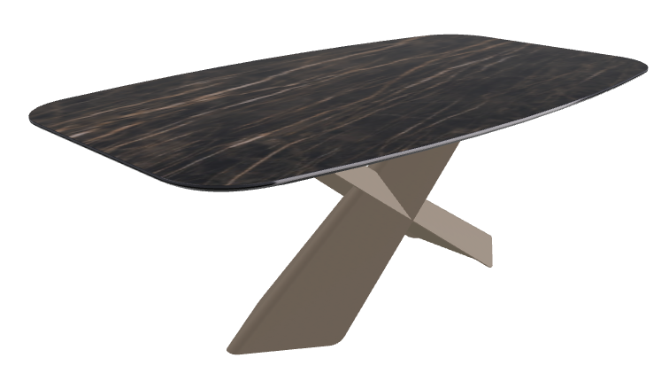 Glossy Portoro Titanium Embossed