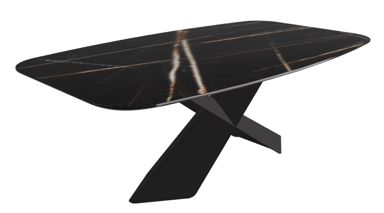 Glossy Sahara Noir Black Embossed