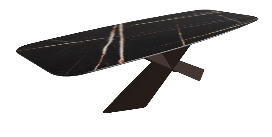 Glossy Sahara Noir Bronze Embossed