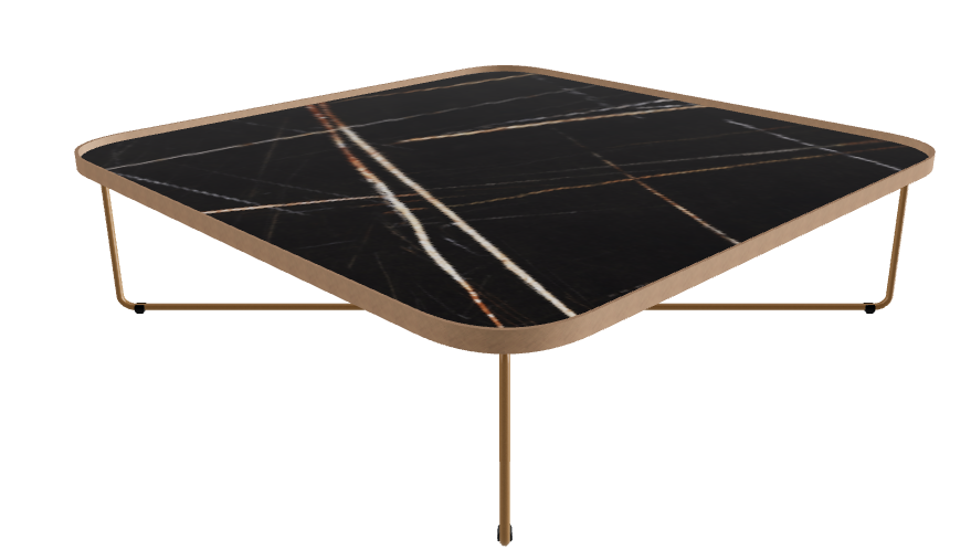 Cattelan Italia Benny Keramik Coffee Table ◻99x99x28h