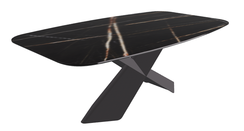 Glossy Sahara Noir Graphite Embossed