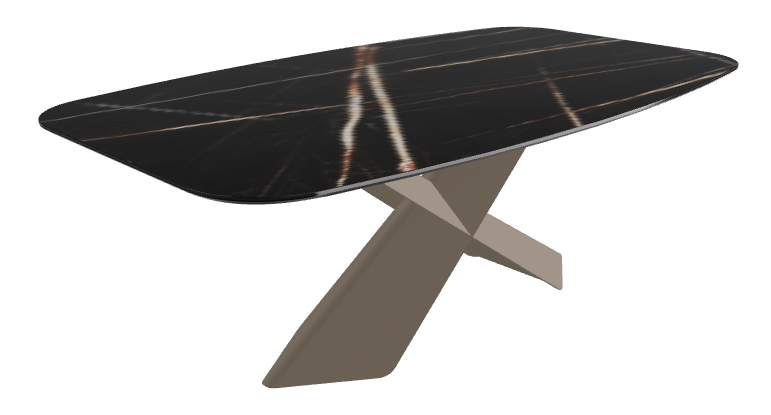 Glossy Sahara Noir Titanium Embossed