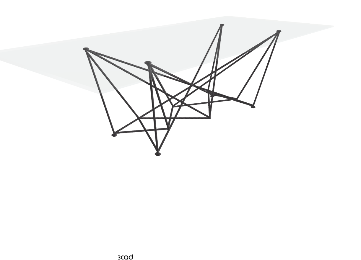Cattelan Italia Gordon Glass Dining Table
