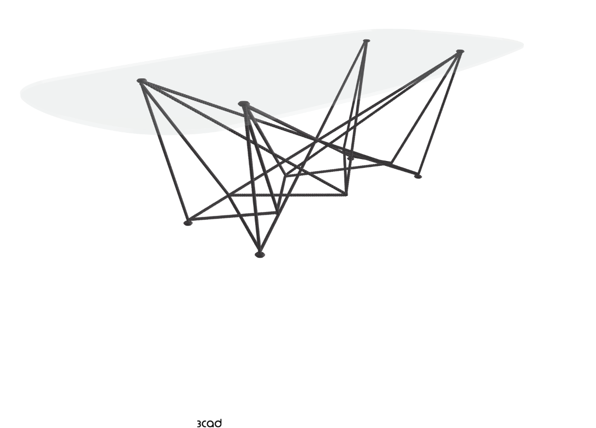 Cattelan Italia Gordon Glass Dining Table