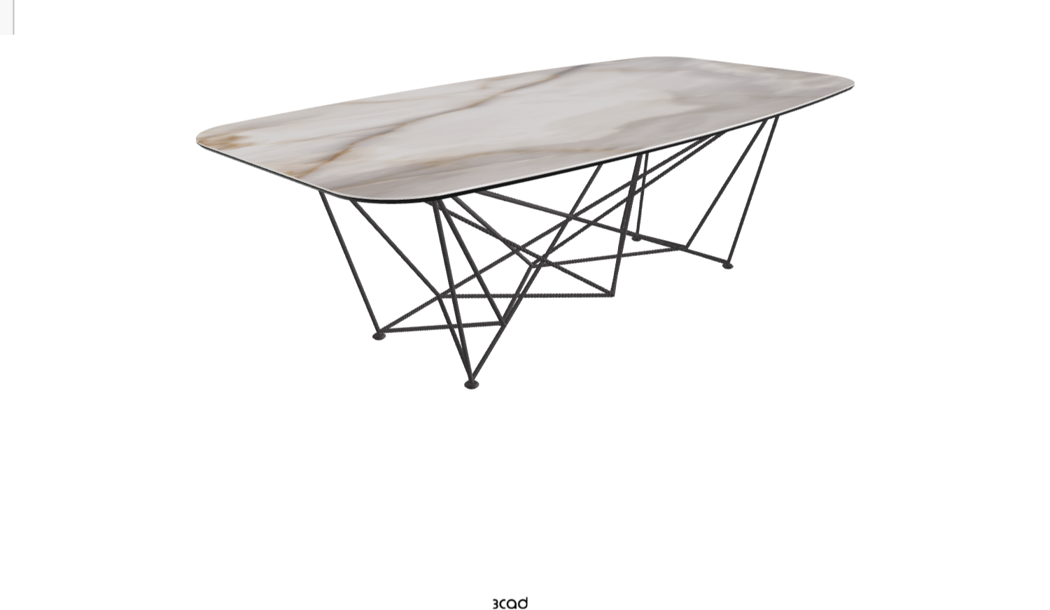 Cattelan Italia Gordon Keramik Barrel Shaped Dining Table